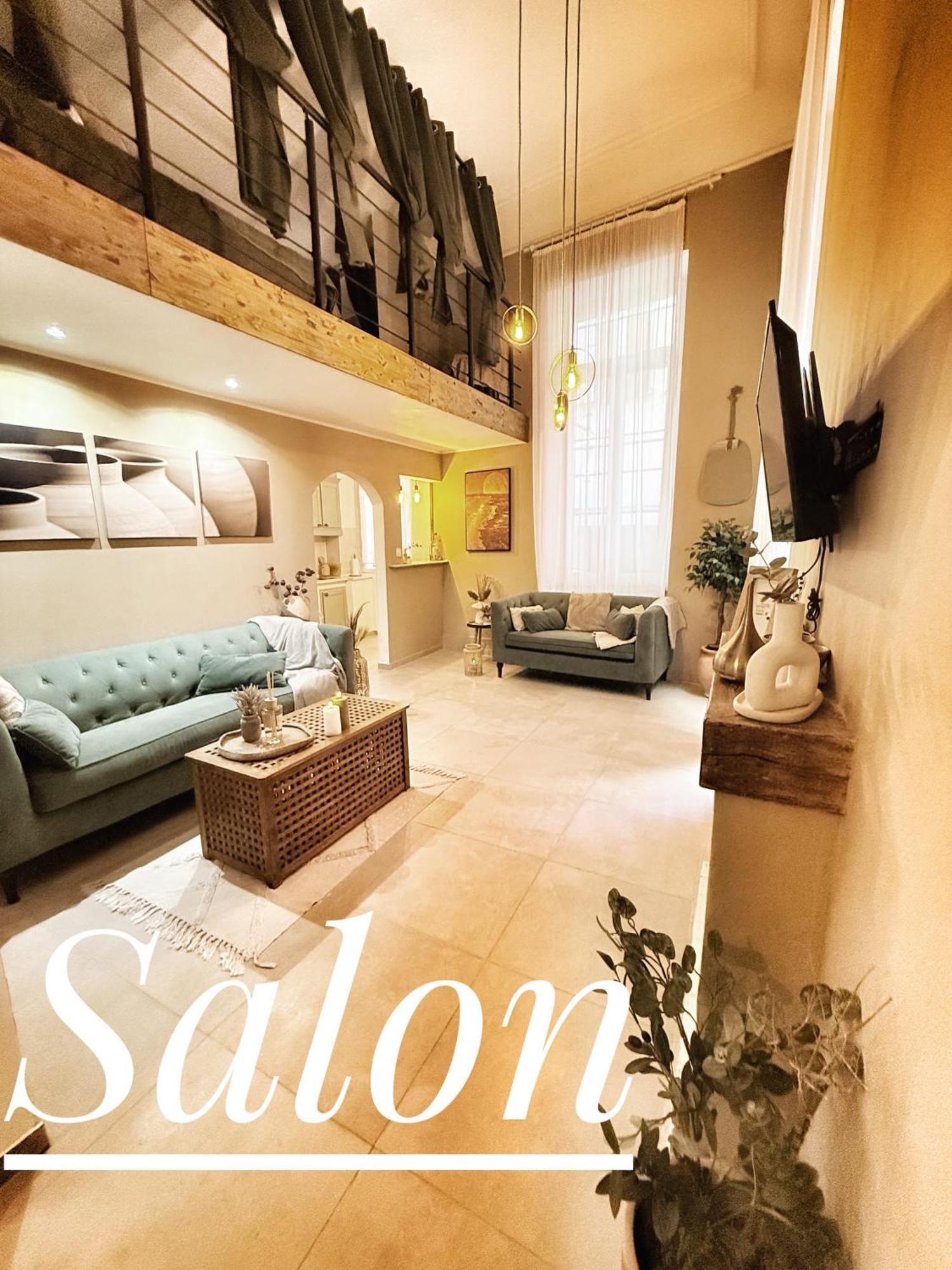 Spacious Loft, Duplex, Old Town, 3 Bedrooms - Easy Check-In Nice Eksteriør billede
